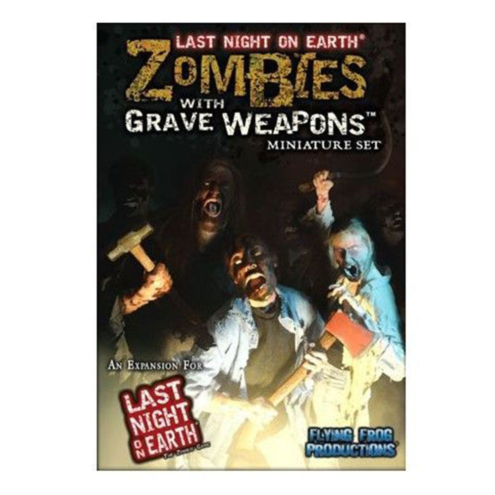 Last Night on Earth Zombies Grave Weapons Miniature Set