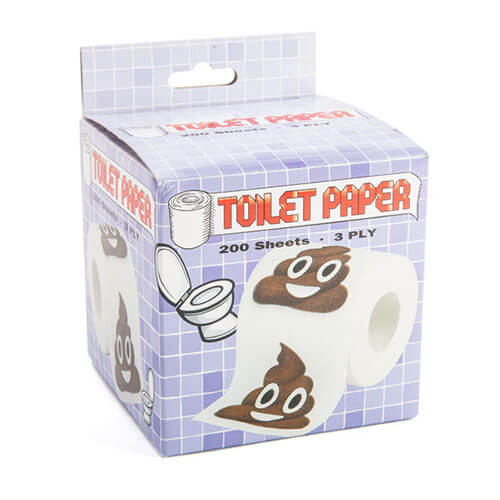 Koolface Smiling Poo Toilet Paper