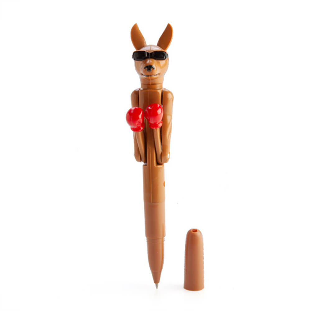 Boksende kangoeroe-pen