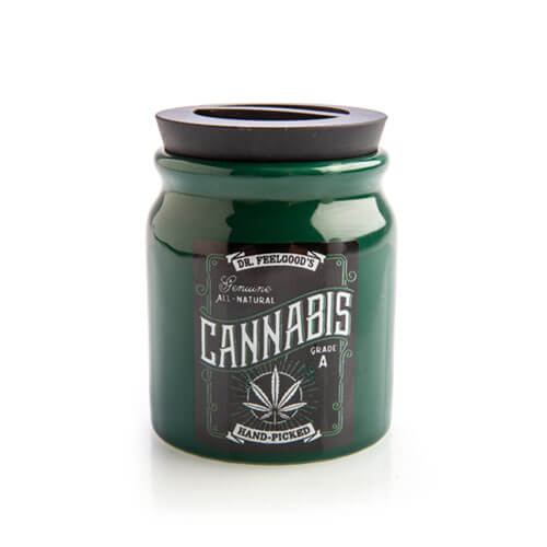 Cannabis Stash It! Storage Jar