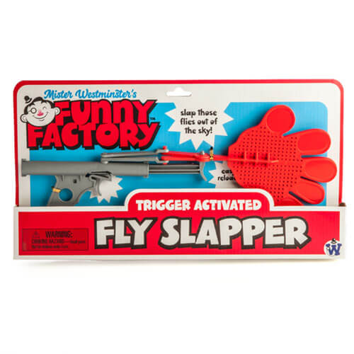 Trigger Activated Fly Slapper