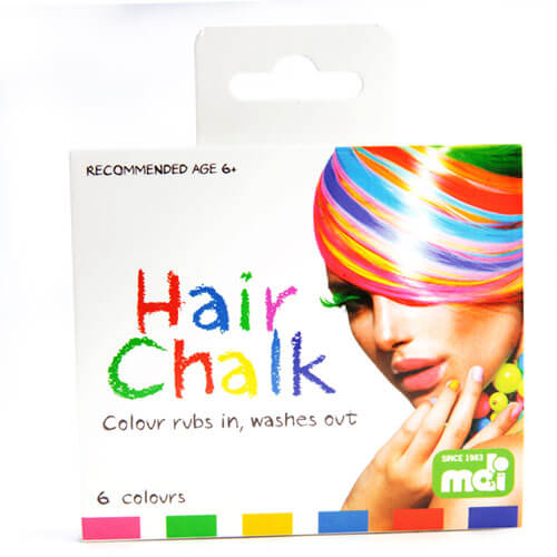 Vibrant Hair Chalk (6 Colours)