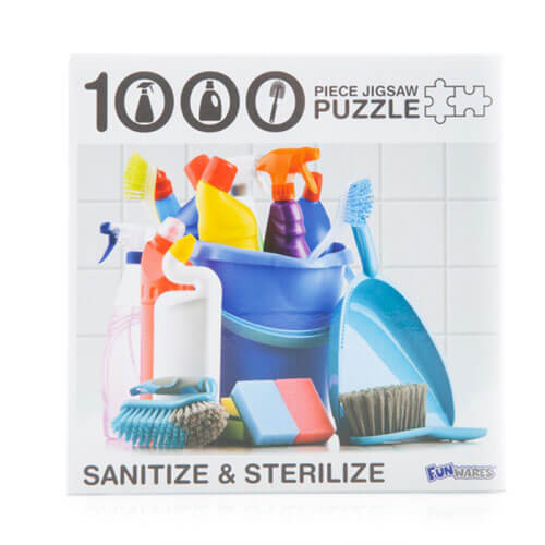 Puzzle zum Desinfizieren und Sterilisieren, 1000 Teile
