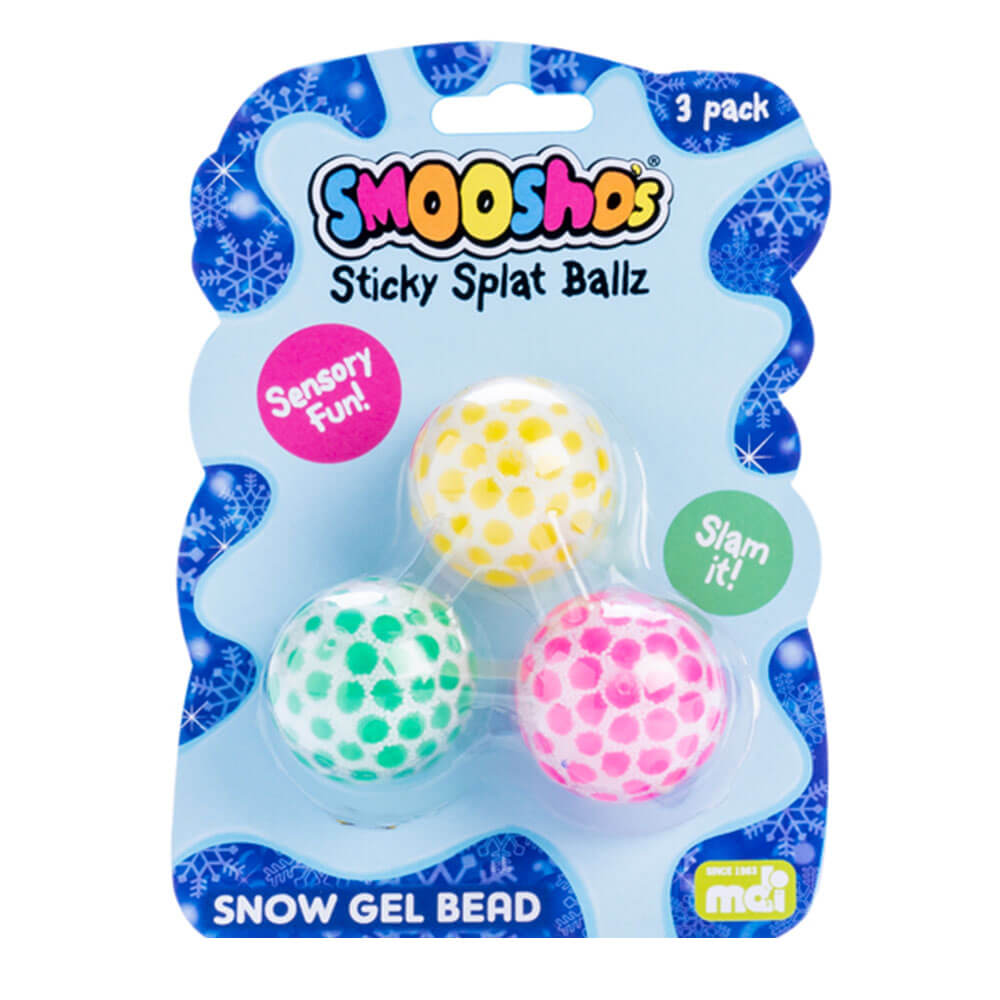 Smoosho's Sticky Splat Ballz (Set of 3)
