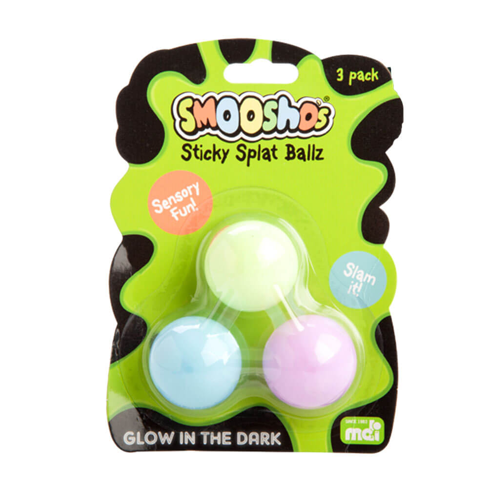 Smoosho's Sticky Splat Ballz (Set of 3)
