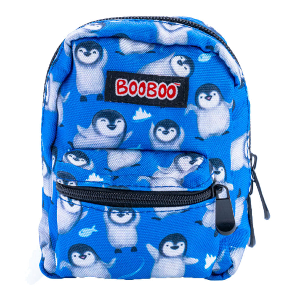 Donkerblauwe pinguïnbooboo mini-rugzak