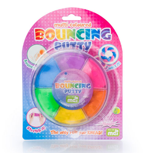 Bouncing Rainbow Putty