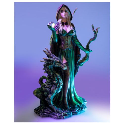 Lady of the Woods with Tree Dragon Figurine