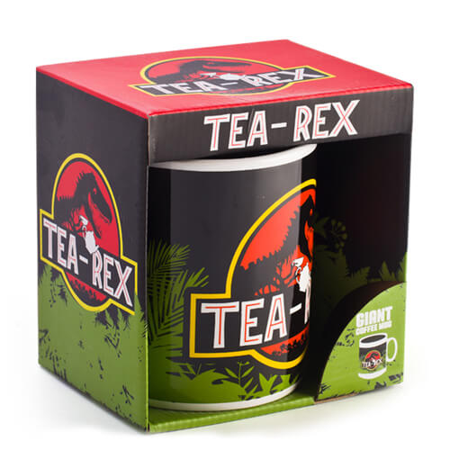 Tea rex jätte mugg