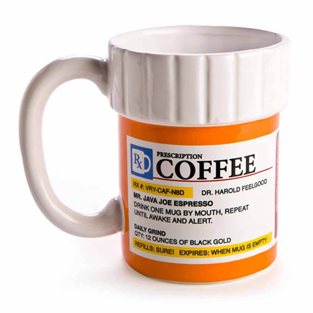Receptbelagd kaffemugg
