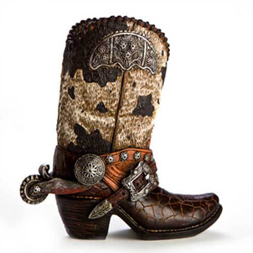 Cowboy boot pengebank