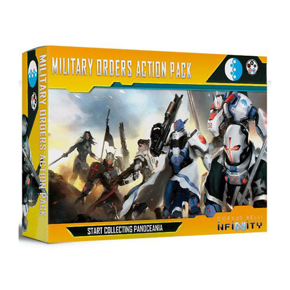 Infinity PanOceania Military Orders Action Pack