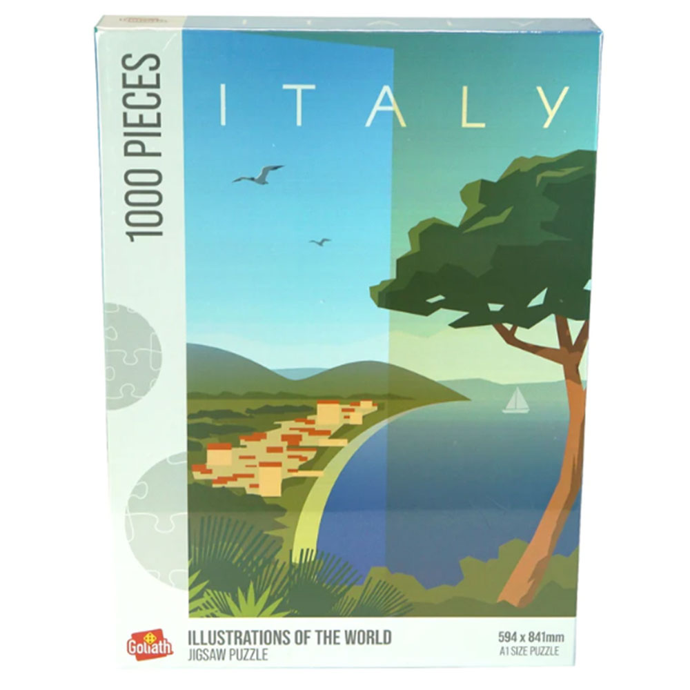 Illustraties van de wereld Italië legpuzzel 1000 st
