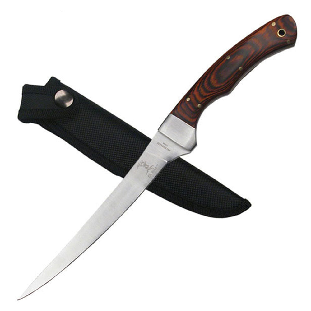 Elk Ridge Fillet Knife with Pakkawood Handle