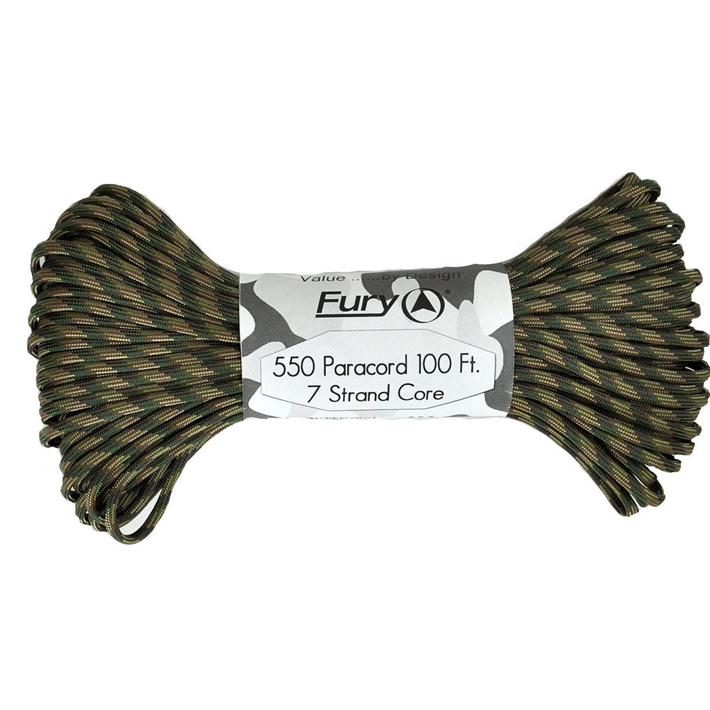 Fury Camouflage Series Paracord 30m