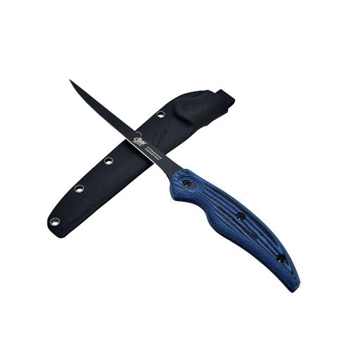 Cuda Professional Micarta Handle Fillet Knife w/ Sheath