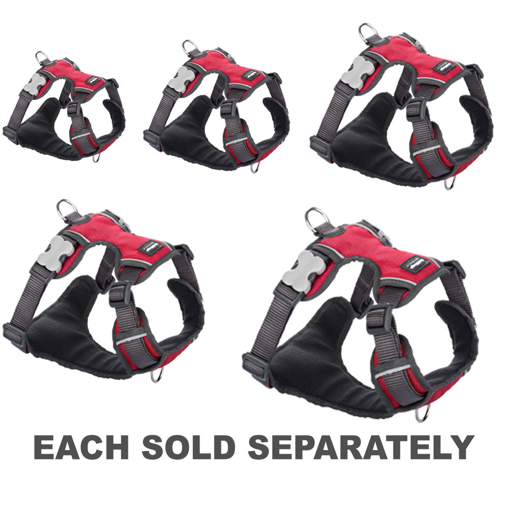 Padded Harness (Red)