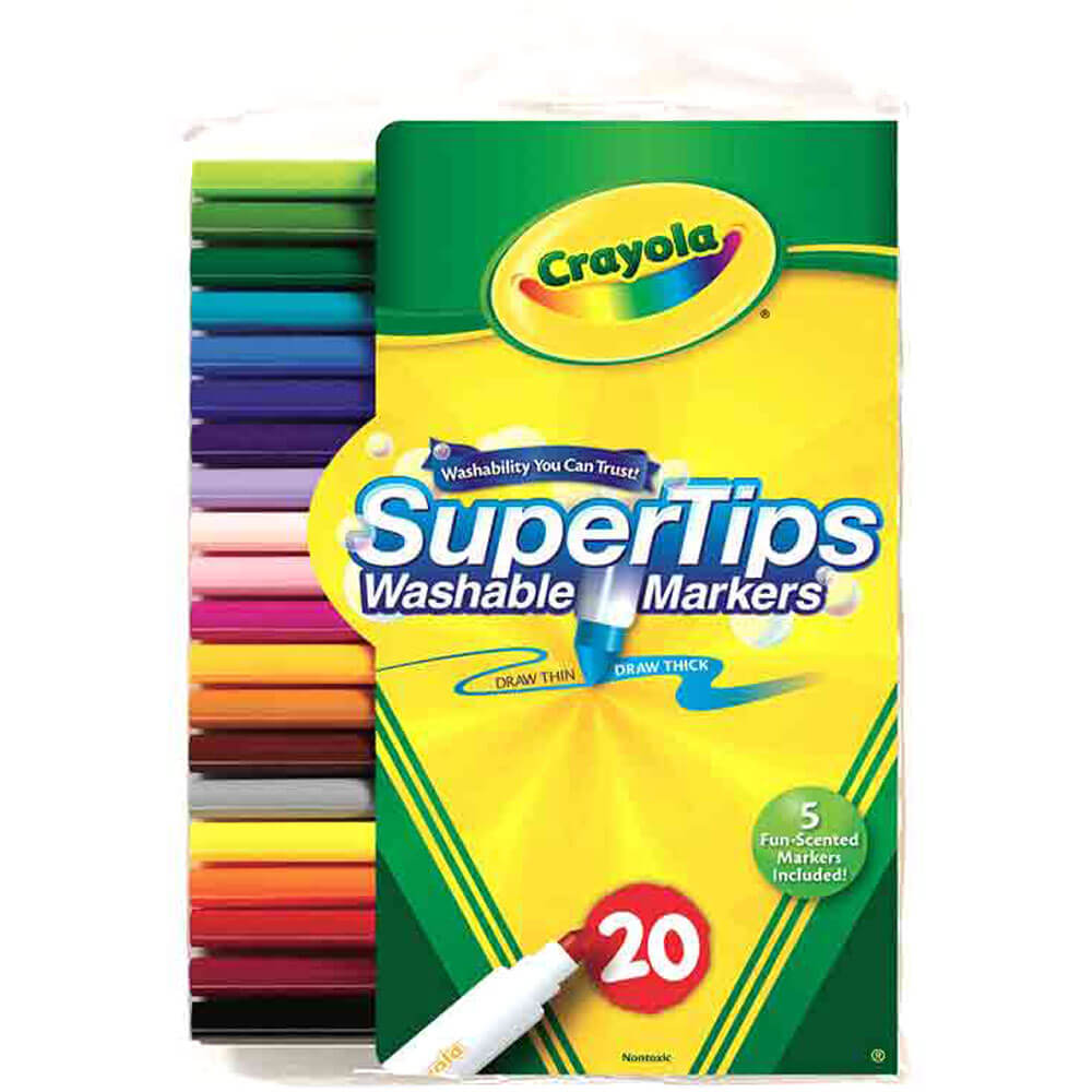 Crayola Super Tips 20 Markers