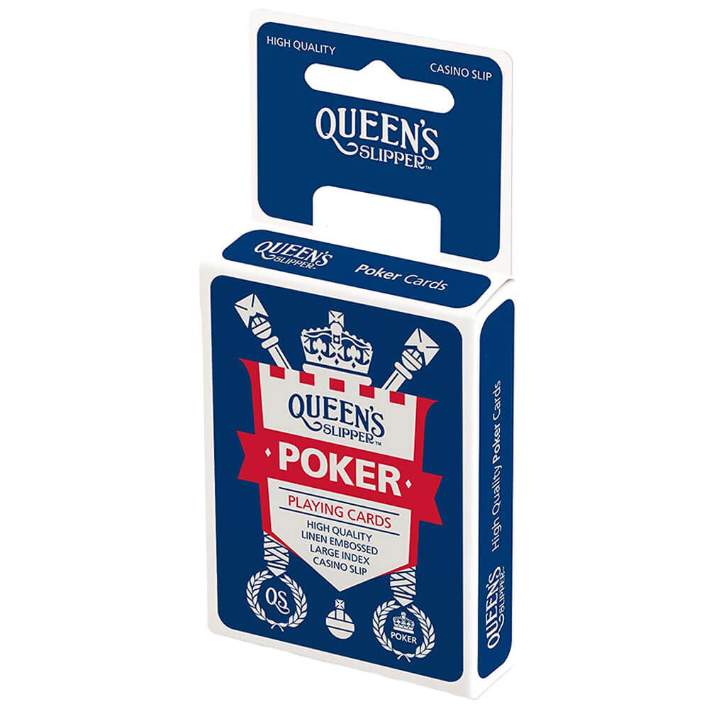 Queens Slipper Poker 52 w/ Large Index Cards