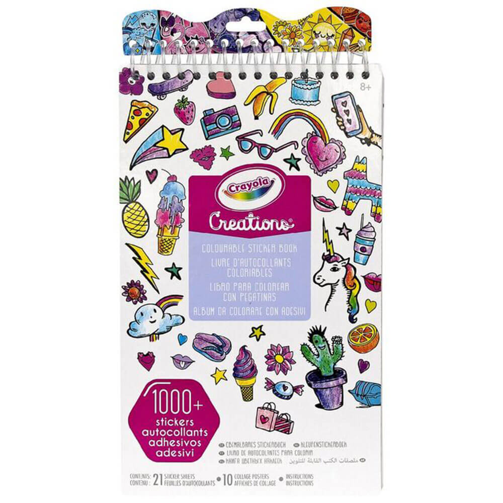 Crayola Colourable Sticker Book