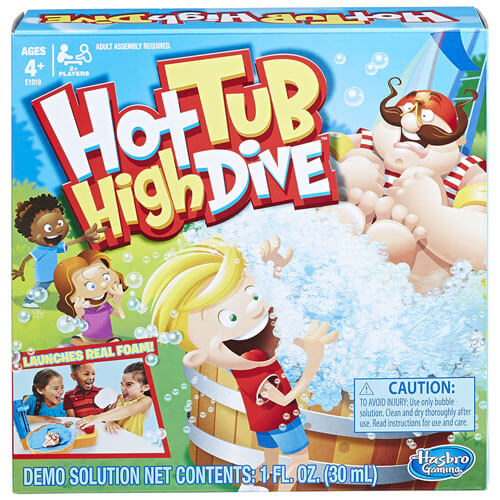 Hasbro Hot Tub High Dive Board Game