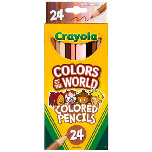 Crayola 24 Colours of the World Pencils