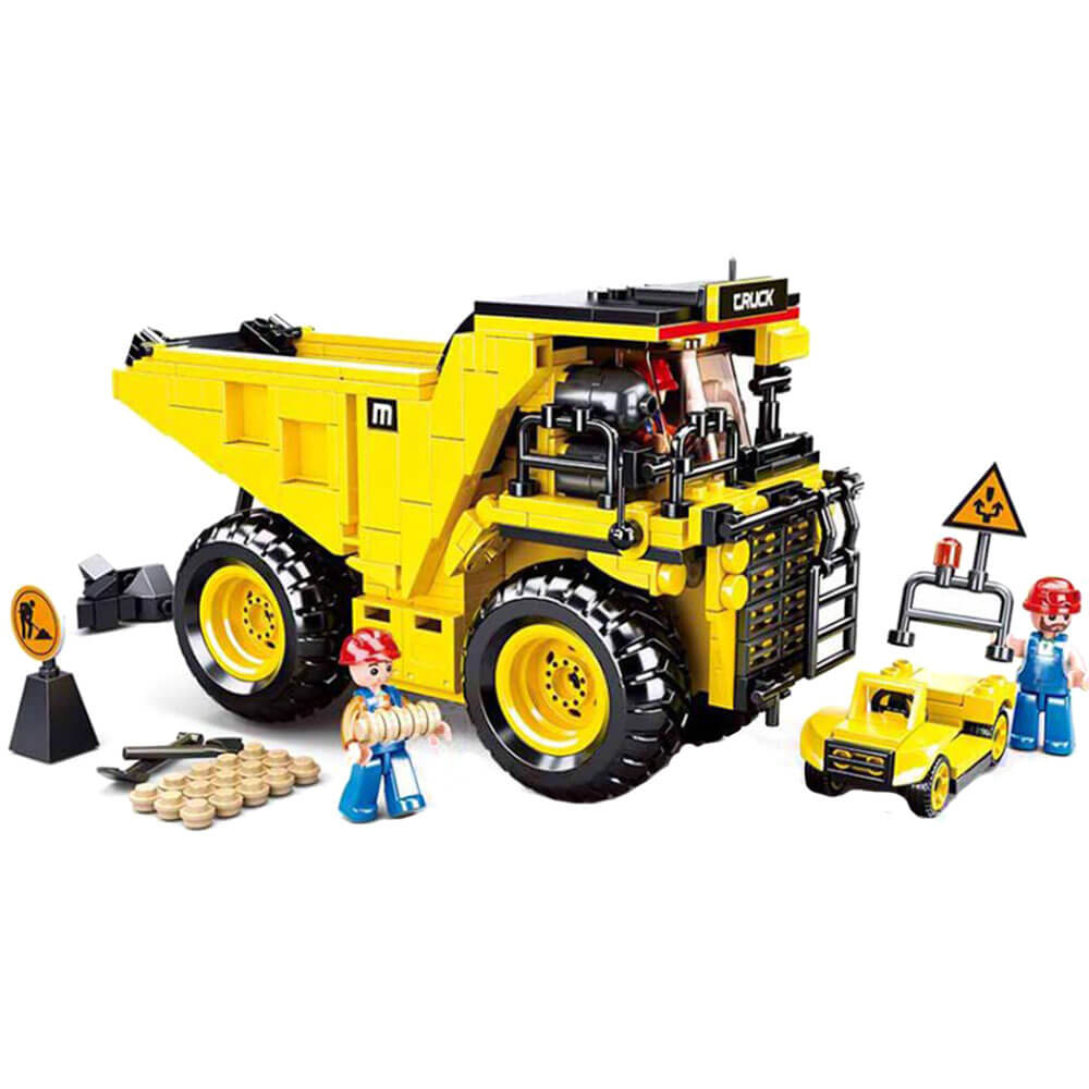 Model Bricks Town Mining Dump Truck 416pcs