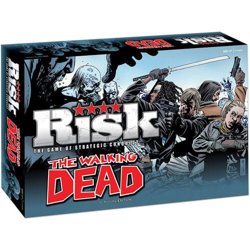 Risk Board Game The Walking Dead Edition