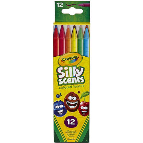 Crayola Silly Scents Coloured Pencils 12pcs