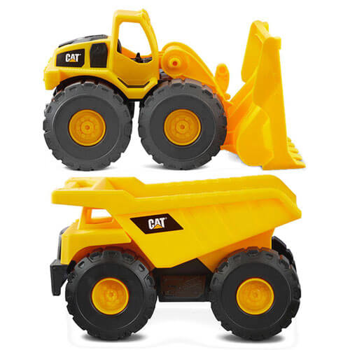 CAT Construction Fleet Toy Assorted 10"