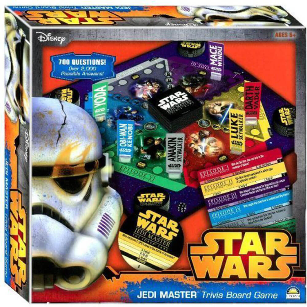 Star Wars Jedi Masters Trivia Board Game