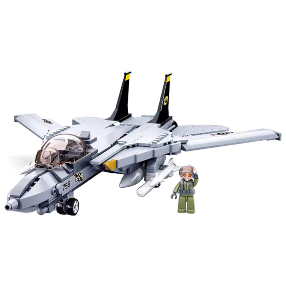 Model Bricks F14 Fighter Jet 404pcs