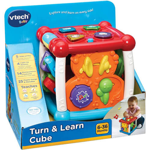 Vtech Baby Turn and Learn Cube Toy