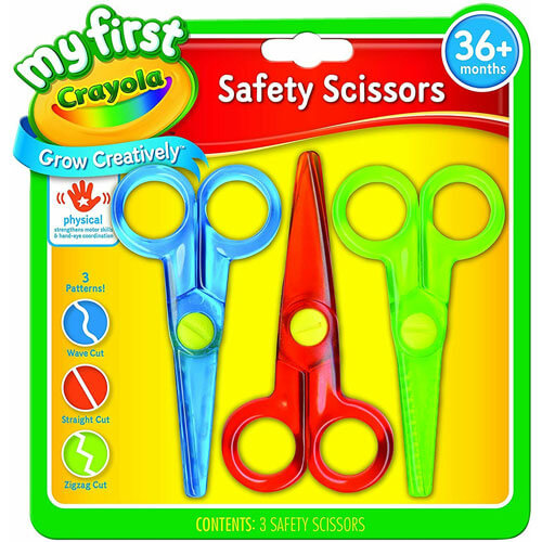 Crayola My First Safety Scissors (3 Patterns)