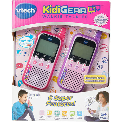 Vtech Walkie Talkie Pink Kidigear Toy