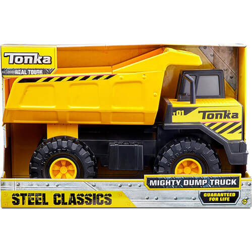 Tonka Steel Classics Mighty Dump Truck Toy 16"
