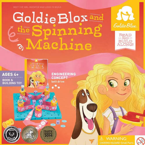 Goldieblox and Spinning Machine Toy
