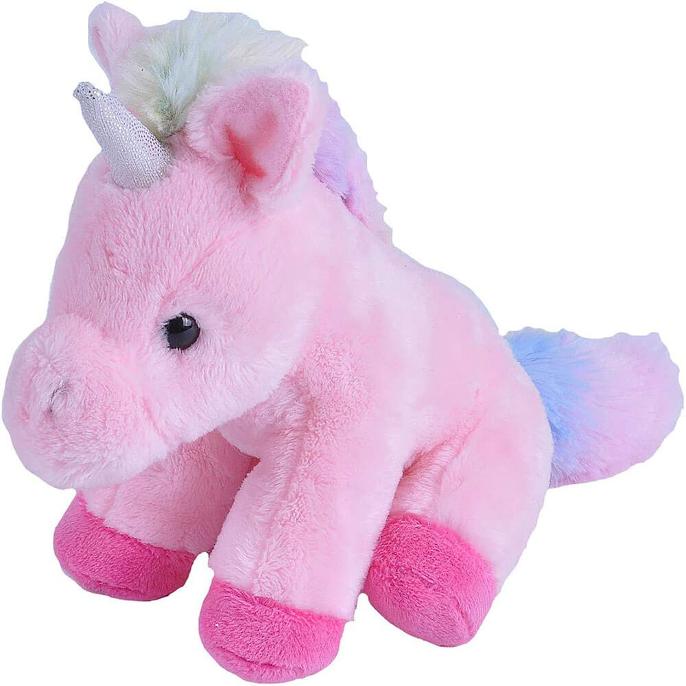 Wild Republic Pink Unicorn Soft Plush 5"