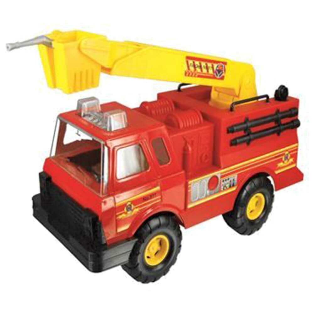 Red Metal Fire Truck 17"