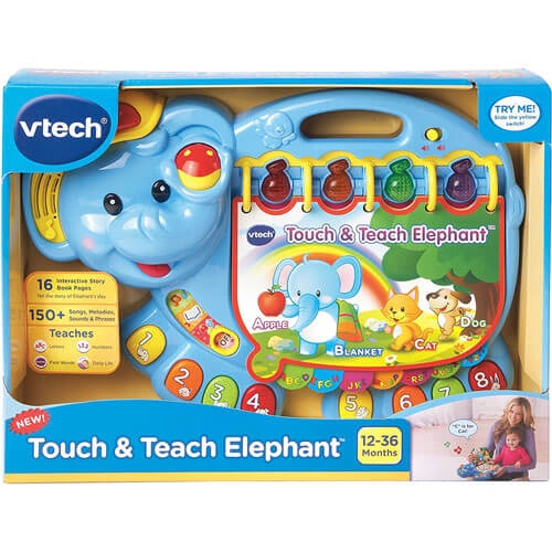 Vtech Baby Touch and Teach Elephant Toy