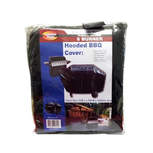 Outdoor Magic 6 Burner Black XXL Cover (70x218cm)
