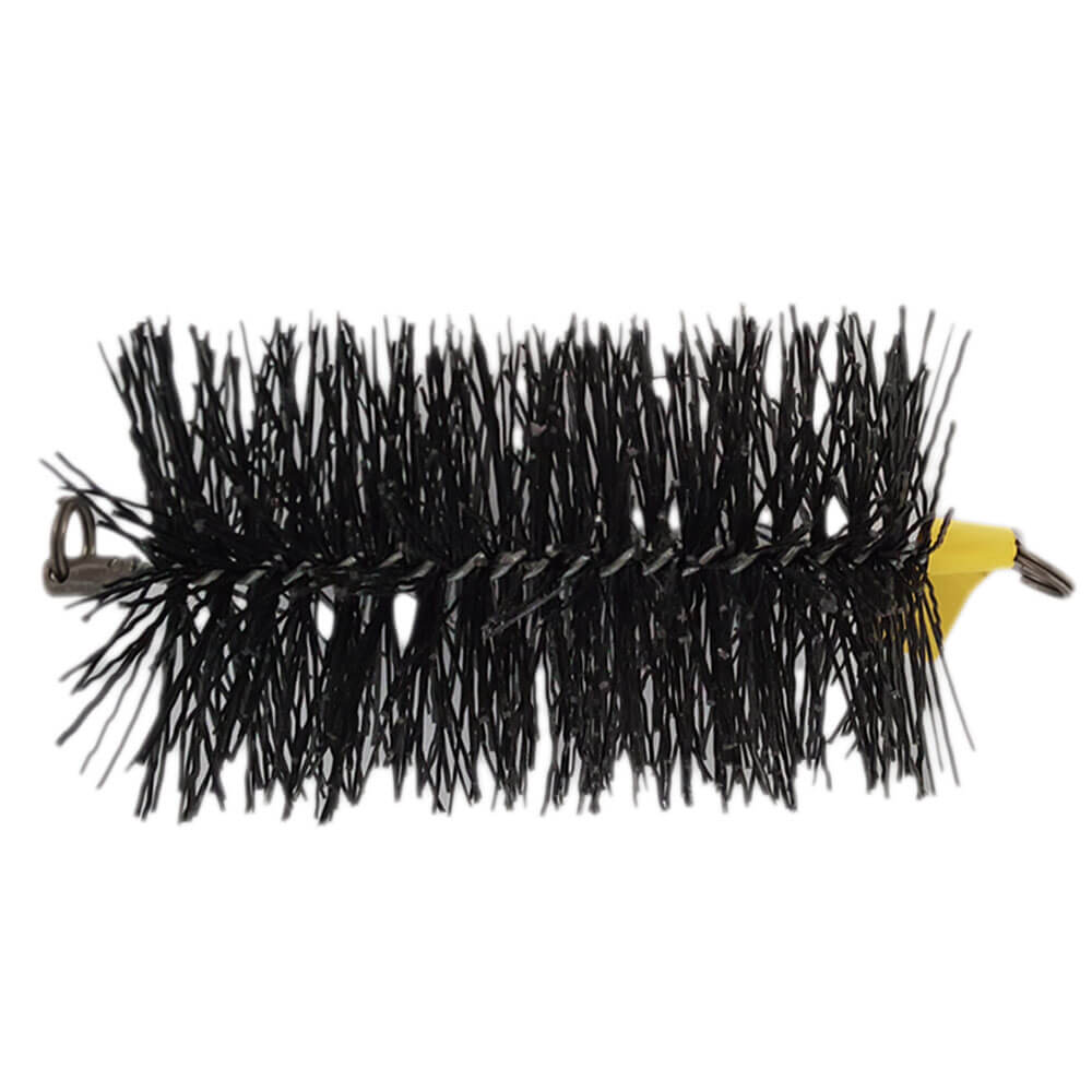 FireUp Black Polypropylene Pull Thru Flue Brush (4 inch)