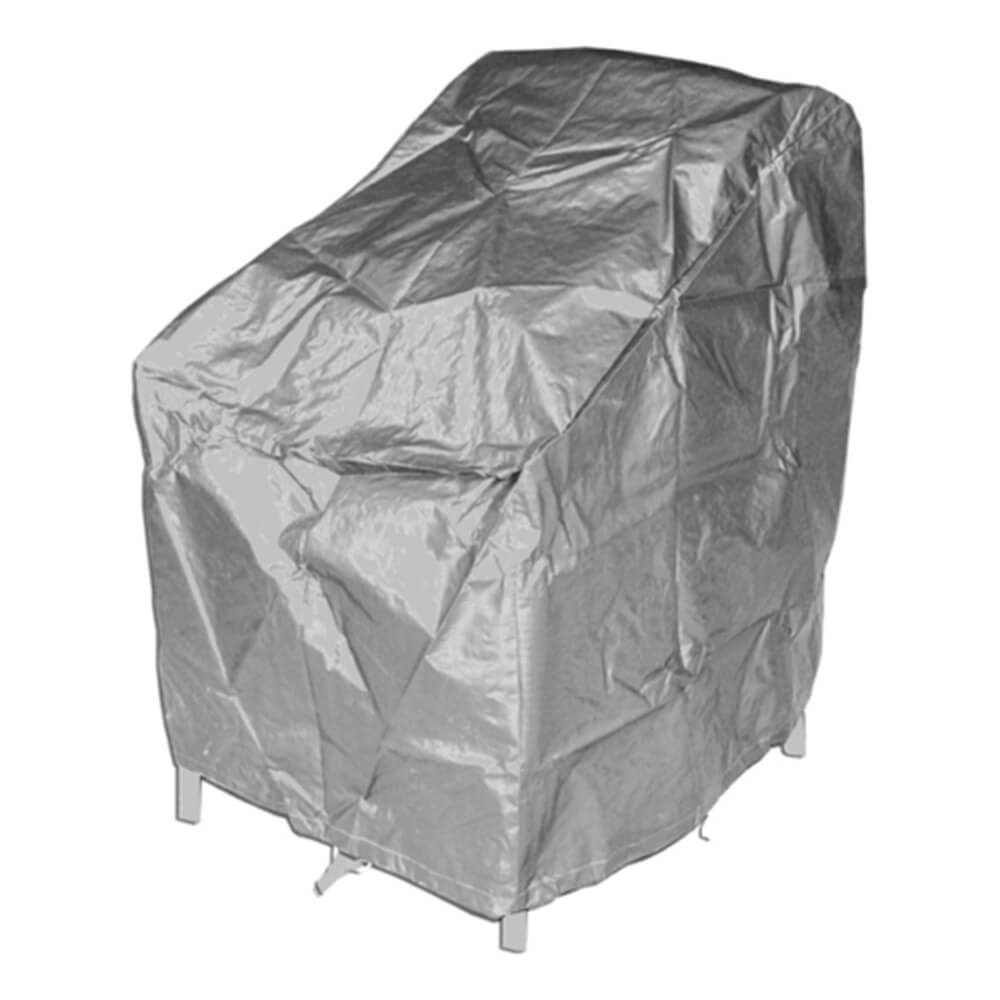 Outdoor Magic Stuhlstapelabdeckung aus Aluminium, 125 cm H x 70 cm B x 90 cm T