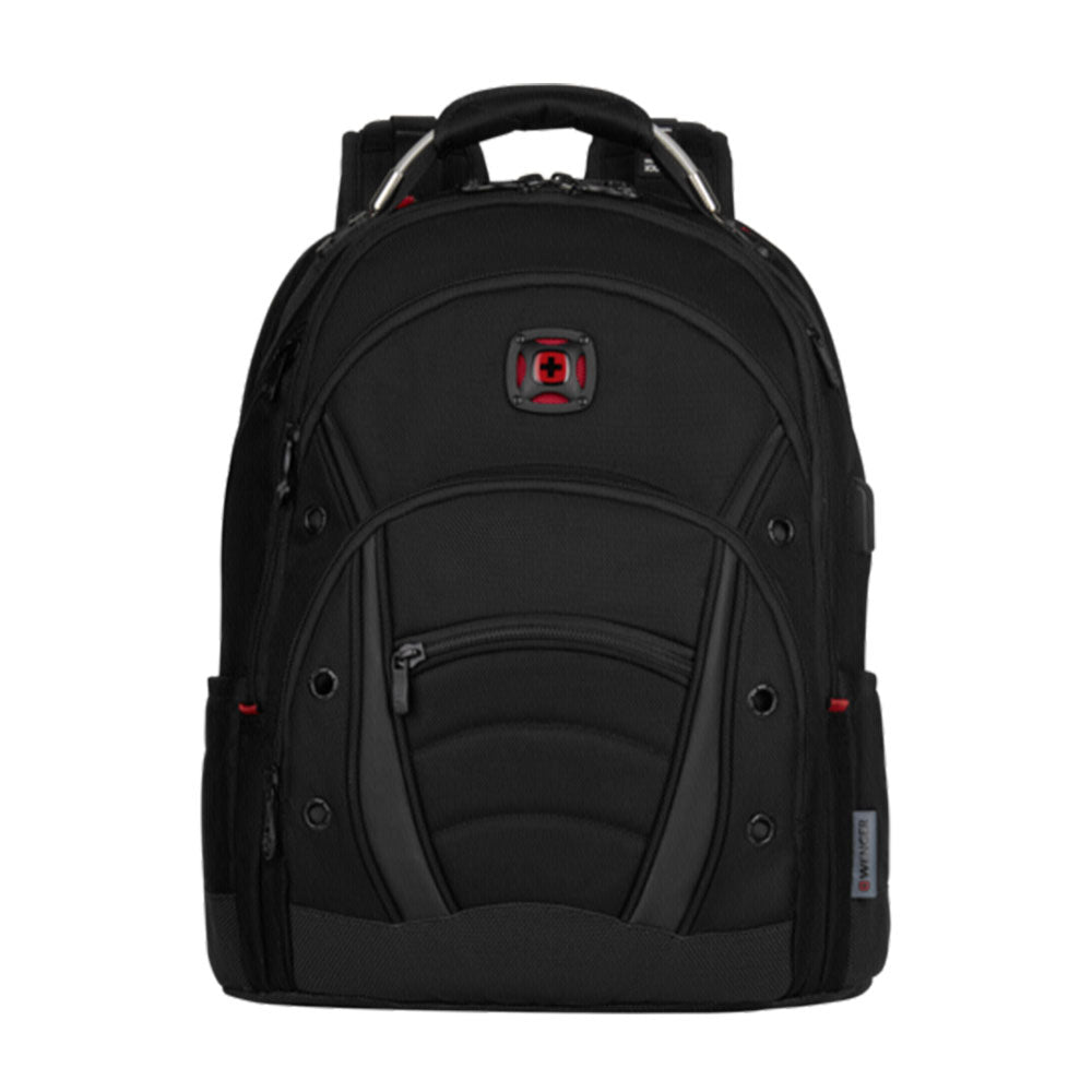 Wenger Synergy Ballistic Deluxe Notebook Backpack (Black)