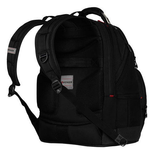 Wenger Synergy Ballistic Deluxe Notebook Backpack (Black)