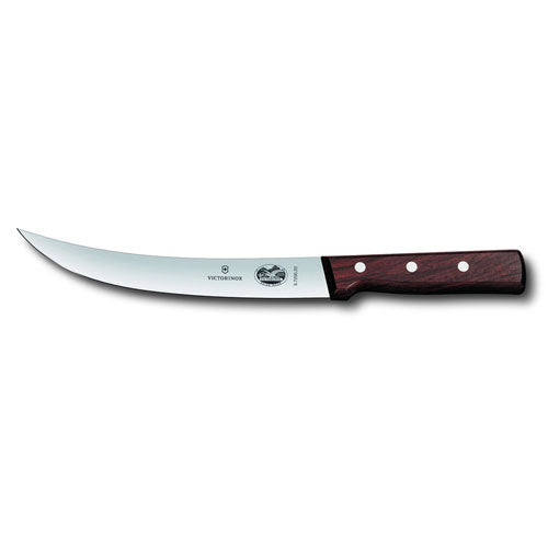 Curved Narrow Blade Breaking Knife (Rosewood)