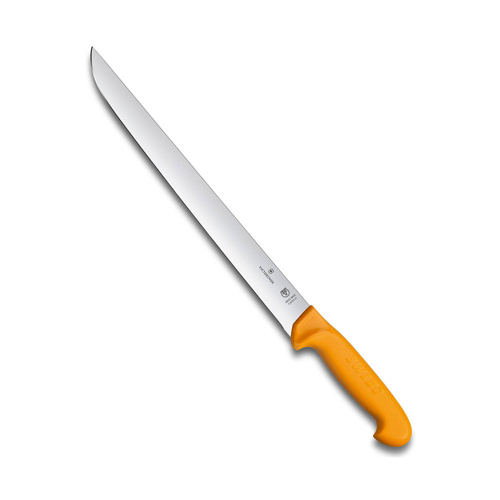 Swibo Straight Back Blade Cutlet & Steak Knife 31cm (Yellow)