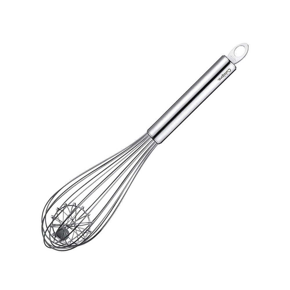 Cuisipro Stainless Steel Duo Whisk with Wire Ball 12"