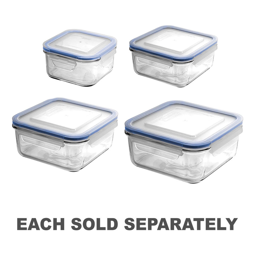 Glasslock Square Tempered Glass Container