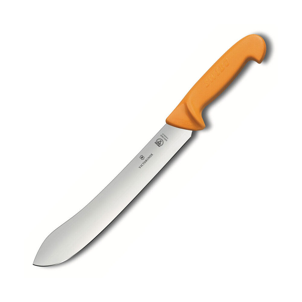  Swibo Metzgermesser mit breiter Spitze und steifer Klinge (Gelb)